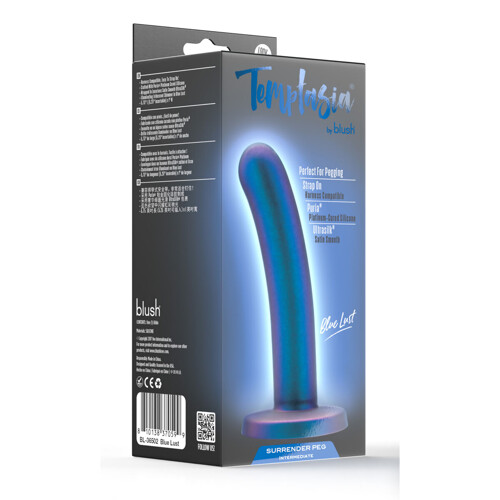 Klasični Dildo Blush Temptasia Plava - NOVO