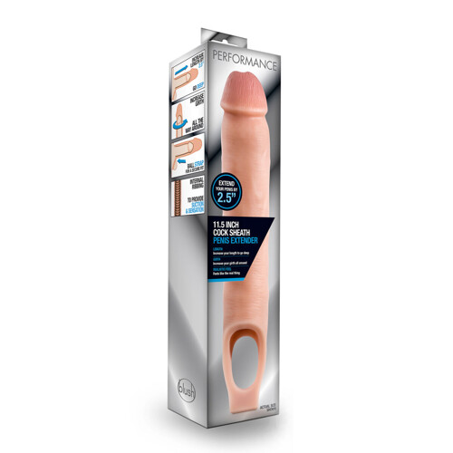 Navlaka za penis Blush Performance Meso Ø 4,9 cm 21,6 cm - NOVO