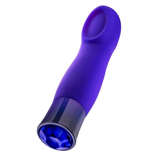 Mini Vibrator Blush Gem Mystery Vijoličasta - NOVO