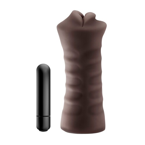 Masturbator za Izdržljivost Stražnjica Blush Enlust Smeđa - NOVO