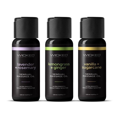 Erotsko masažno ulje Wicked Sensual Care Vanilija 120 ml - NOVO