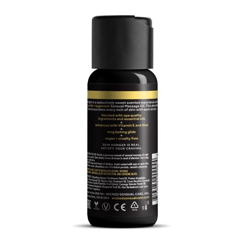 Erotsko masažno ulje Wicked Sensual Care Vanilija 120 ml - NOVO