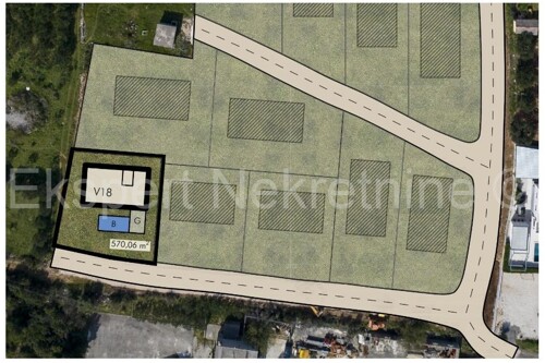 Kaštel Novi, Rudine, građevinsko zemljište 570m2