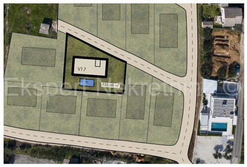 Kaštel Novi, Rudine, građevinsko zemljište 835 m2