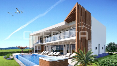 Istra, Kaštelir-urbana vila s pogledom na more