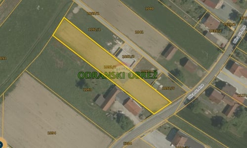 Zagreb, Odranski Obrež-građevinsko zemljište 1650m2