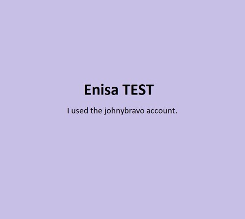 Enisa Test (johnybravo) Stanovi Prodaja
